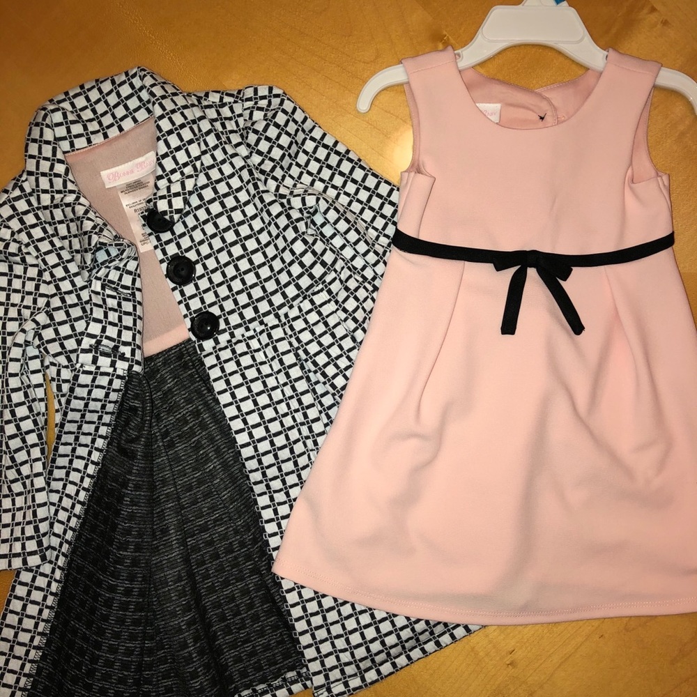 Baby Girl's 2 pc. Dress/Overcoat